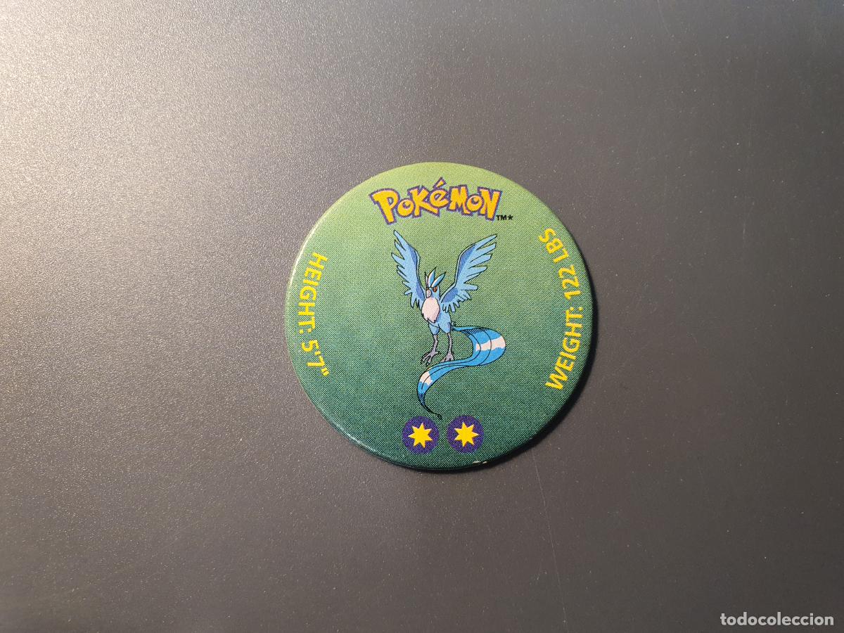 Juguetes antiguos y Juegos de colecci&oacute;n: TAZO POKEMON -- POKEMON 1998 -- POKEMON CARTON - N&ordm; 144 ARTICUNO