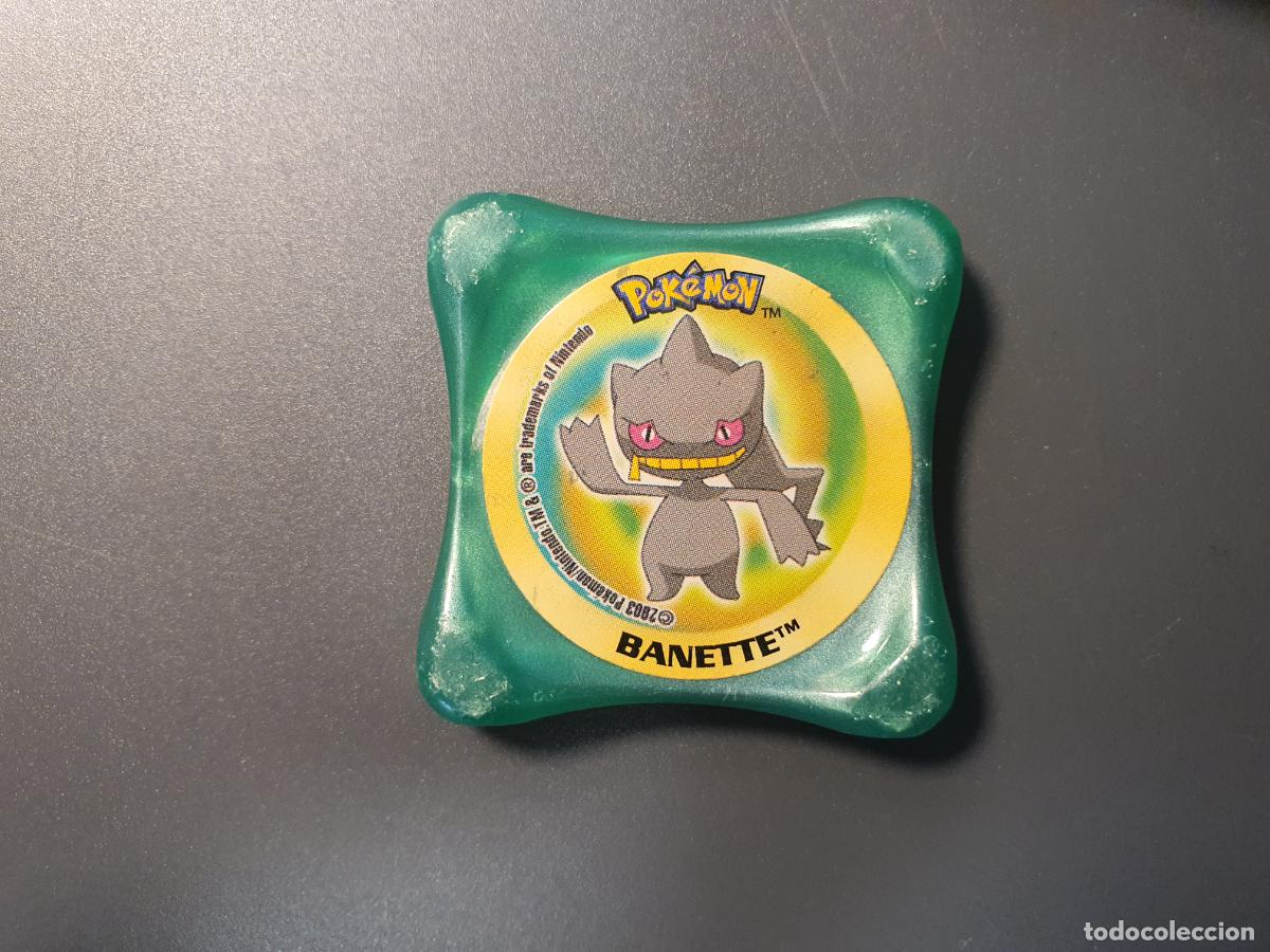 Juguetes antiguos y Juegos de colecci&oacute;n: TAZO POKEMON -- 2003 -- POKEMON WAPS -- N&ordm; BANETTE