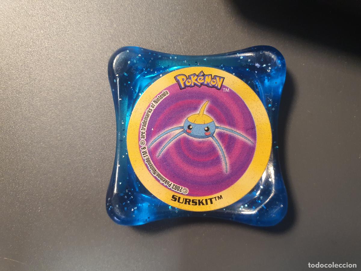 Juguetes antiguos y Juegos de colecci&oacute;n: TAZO POKEMON -- 2003 -- POKEMON WAPS -- N&ordm; SURSKIT