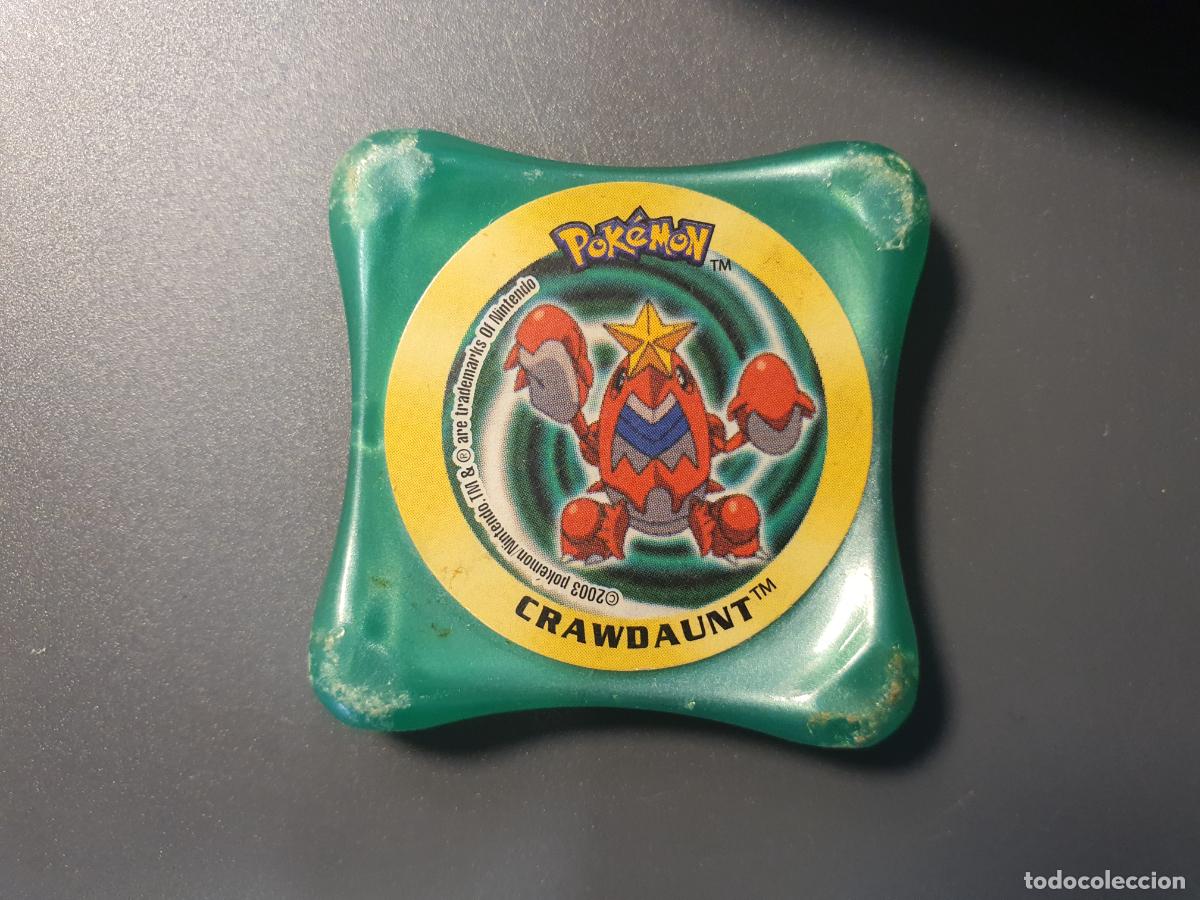 Juguetes antiguos y Juegos de colecci&oacute;n: TAZO POKEMON -- 2003 -- POKEMON WAPS -- N&ordm; CRAWDAUNT
