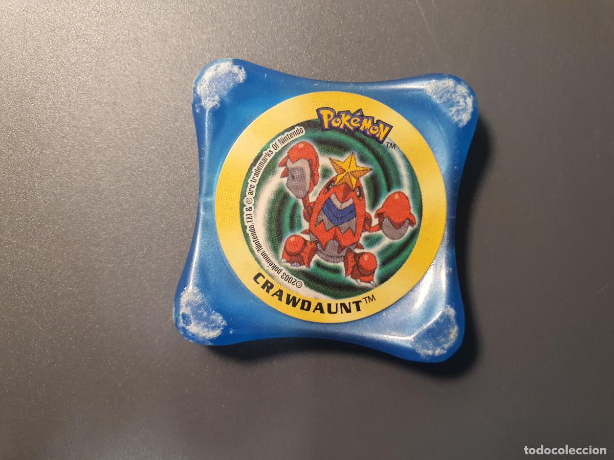Jouets Anciens et Jeux de collection: TAZO POKEMON -- 2003 -- POKEMON WAPS -- N&ordm; CRAWDAUNT