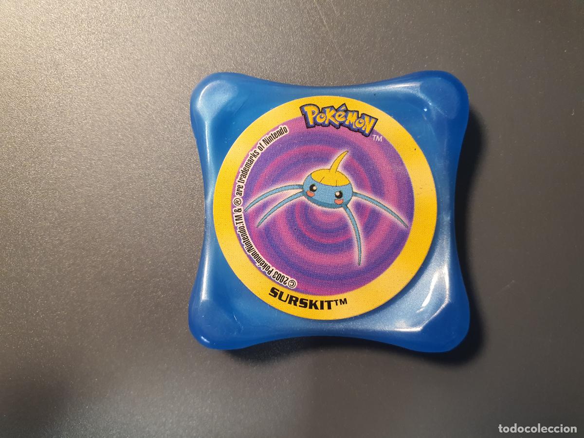 Antique Toys and Collectible Games: TAZO POKEMON -- 2003 -- POKEMON WAPS -- N&ordm; SURSKIT