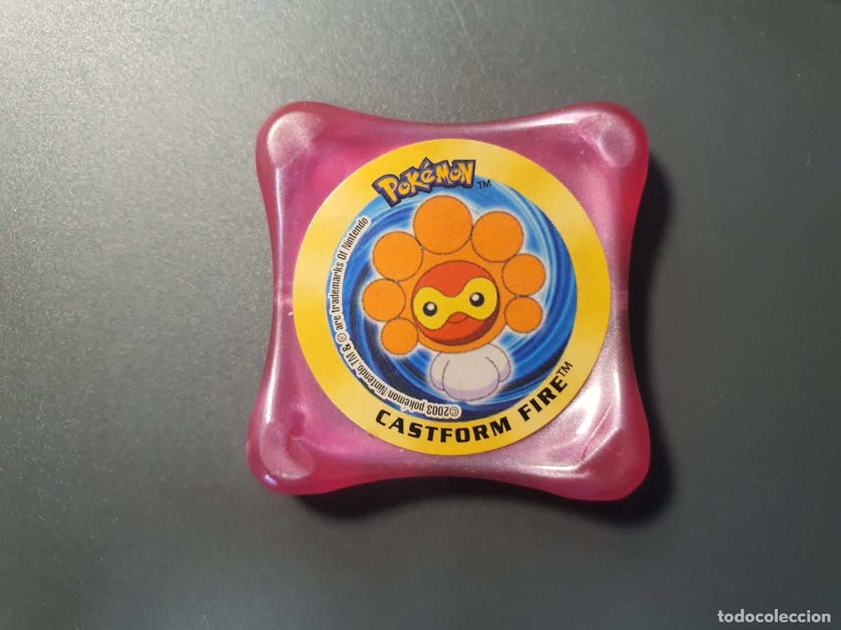 Antique Toys and Collectible Games: TAZO POKEMON -- 2003 -- POKEMON WAPS -- N&ordm; CASTFORM FIRE