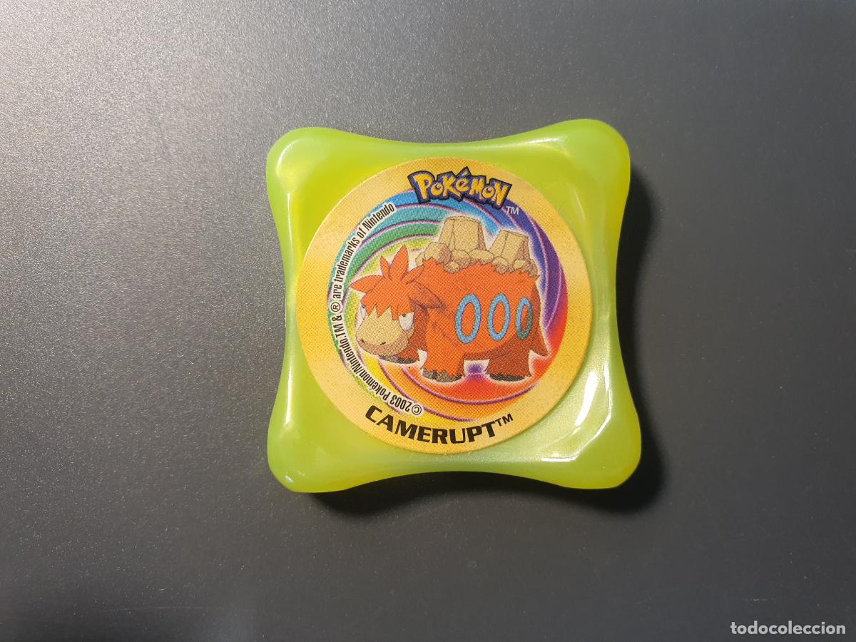 Antique Toys and Collectible Games: TAZO POKEMON -- 2003 -- POKEMON WAPS -- N&ordm; CAMERUPT
