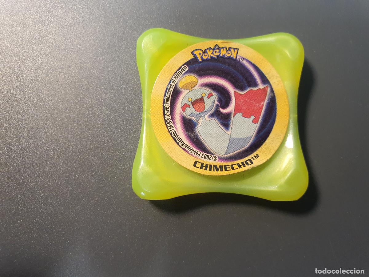 Brinquedos antigos e Jogos de cole&ccedil;&atilde;o: TAZO POKEMON -- 2003 -- POKEMON WAPS -- N&ordm; CHIMECHO