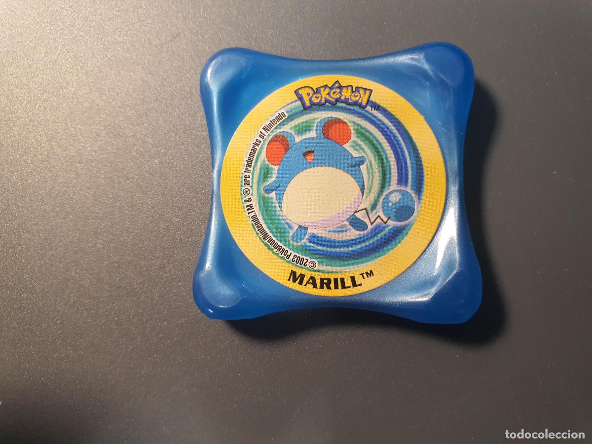 Altes Spielzeug und Spiele: TAZO POKEMON -- 2003 -- POKEMON WAPS -- N&ordm; MARILL