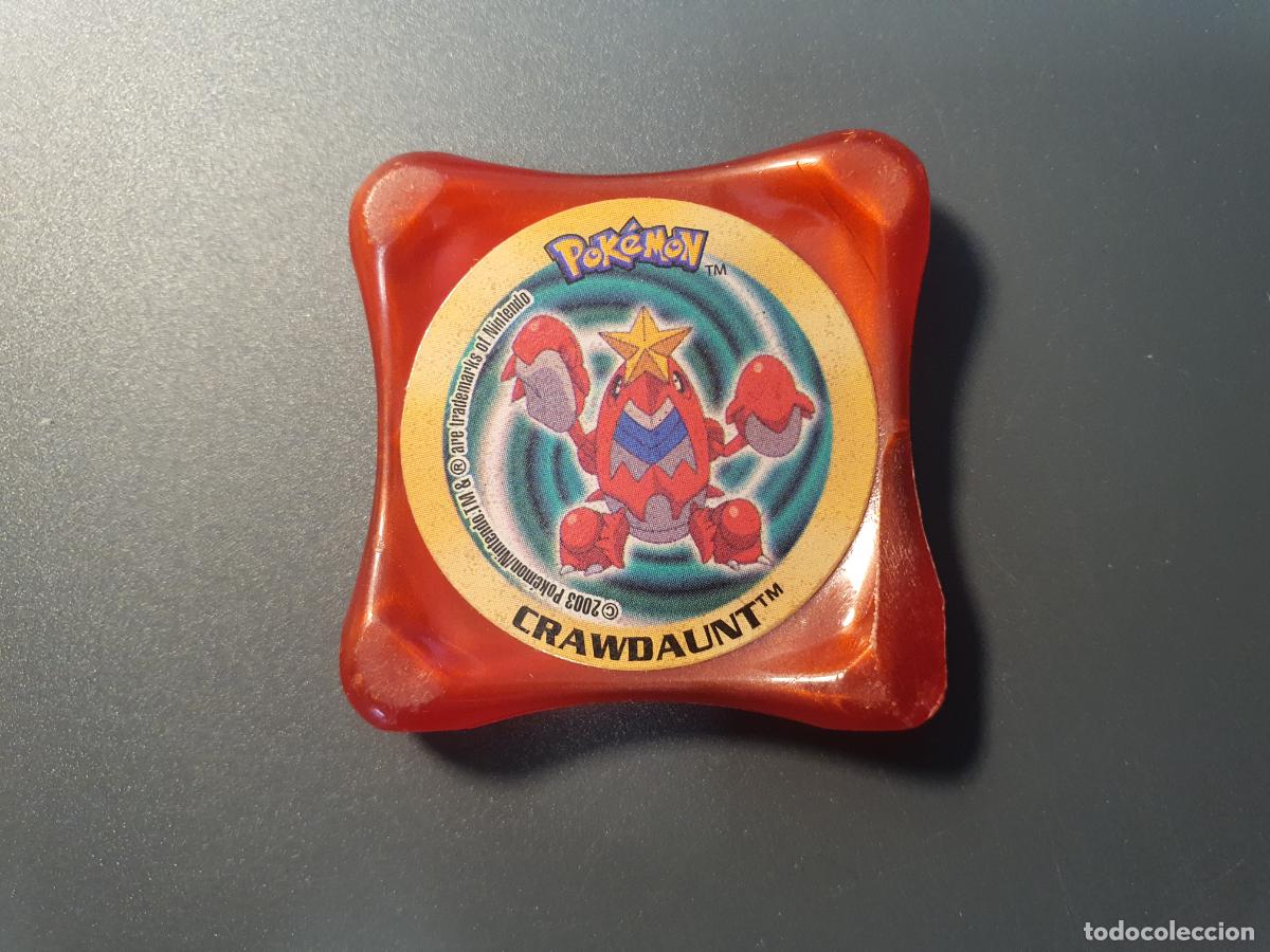 Jouets Anciens et Jeux de collection: TAZO POKEMON -- 2003 -- POKEMON WAPS -- N&ordm; CRAWDAUNT