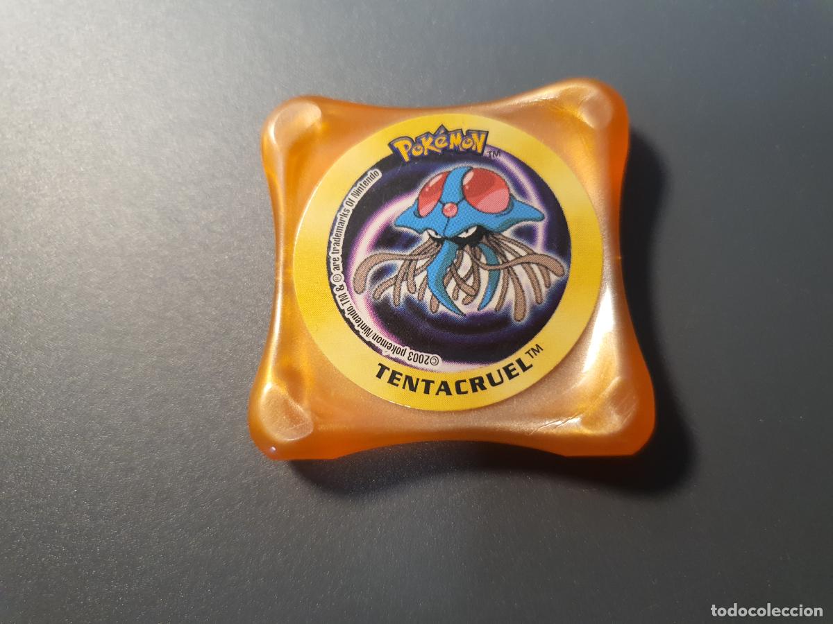 Juguetes antiguos y Juegos de colecci&oacute;n: TAZO POKEMON -- 2003 -- POKEMON WAPS -- N&ordm; TENTACRUEL