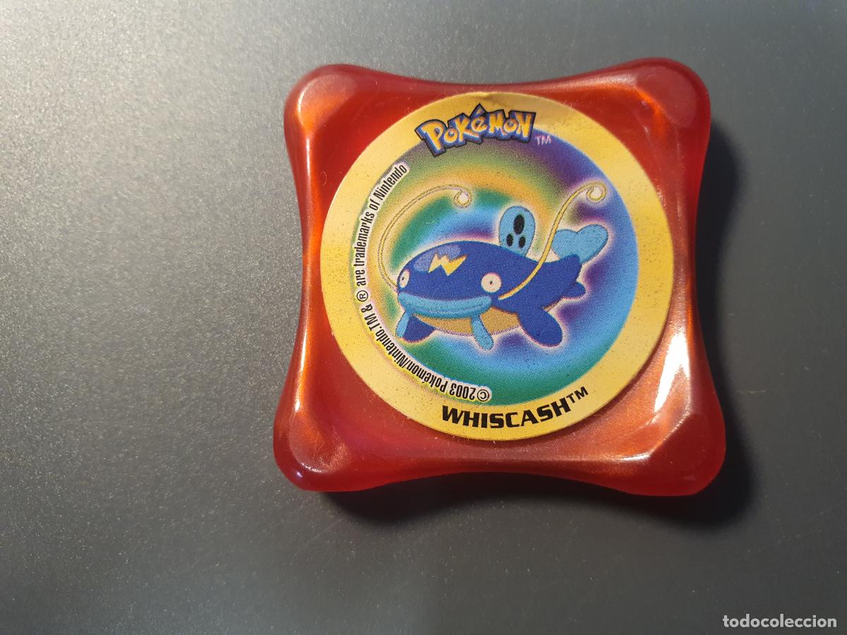 Juguetes antiguos y Juegos de colecci&oacute;n: TAZO POKEMON -- 2003 -- POKEMON WAPS -- N&ordm; WHISCASH