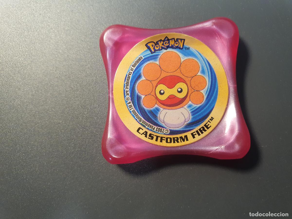 Jouets Anciens et Jeux de collection: TAZO POKEMON -- 2003 -- POKEMON WAPS -- N&ordm; CASTFORM FIRE