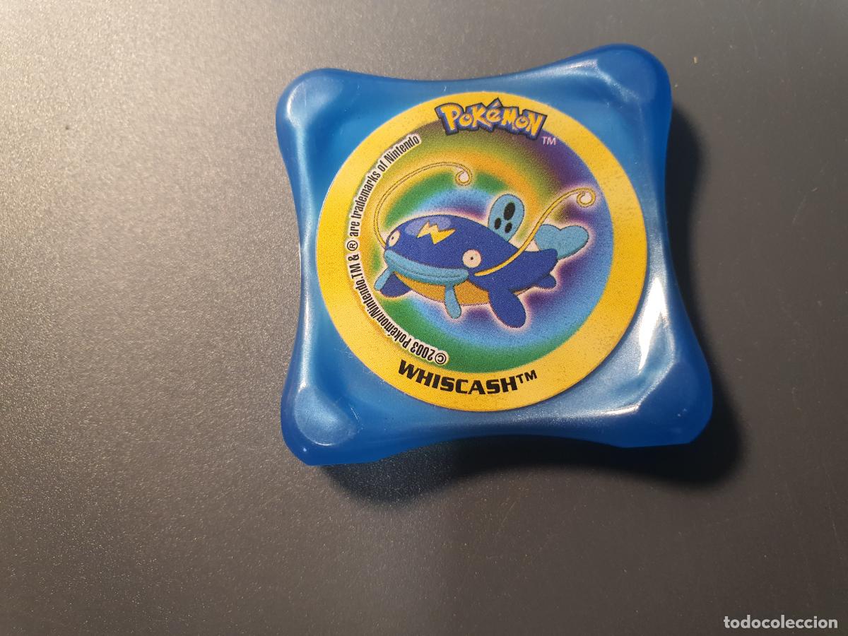 Juguetes antiguos y Juegos de colecci&oacute;n: TAZO POKEMON -- 2003 -- POKEMON WAPS -- N&ordm; WHISCASH