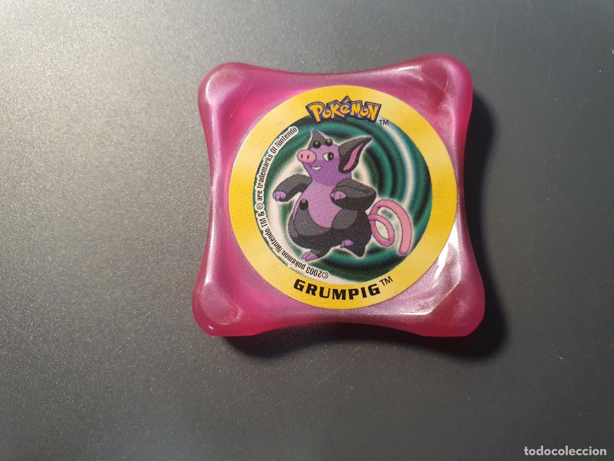 Juguetes antiguos y Juegos de colecci&oacute;n: TAZO POKEMON -- 2003 -- POKEMON WAPS -- N&ordm; GRUMPIG