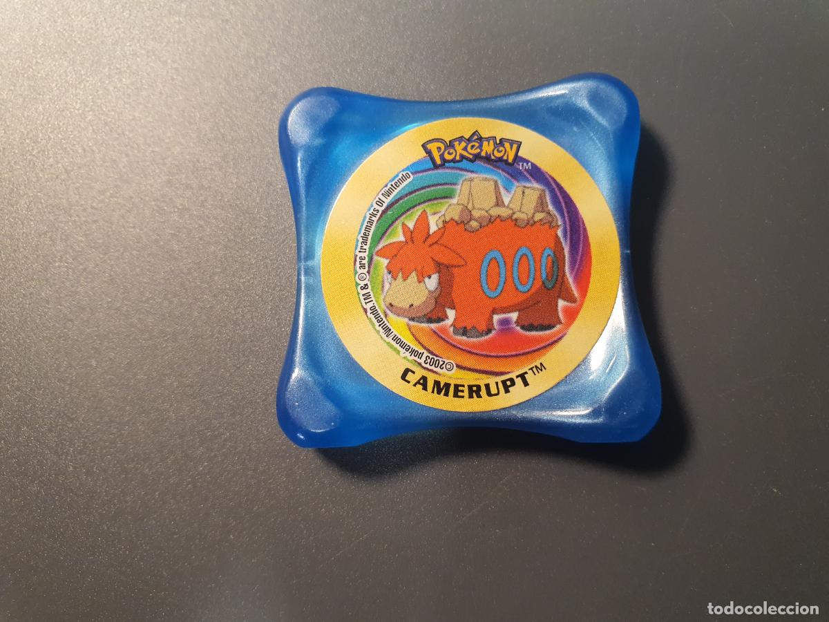 Juguetes antiguos y Juegos de colecci&oacute;n: TAZO POKEMON -- 2003 -- POKEMON WAPS -- N&ordm; CAMERUPT