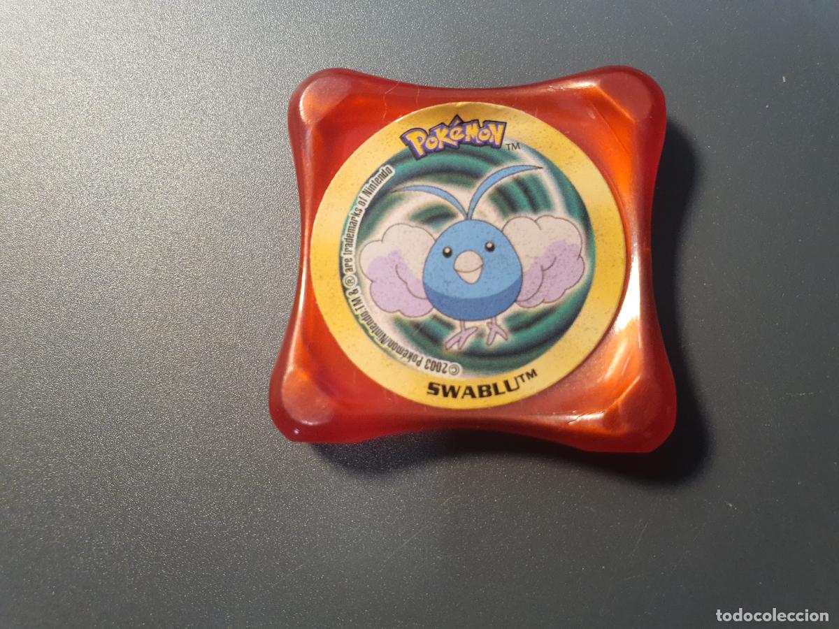 Juguetes antiguos y Juegos de colecci&oacute;n: TAZO POKEMON -- 2003 -- POKEMON WAPS -- N&ordm; SWABLU