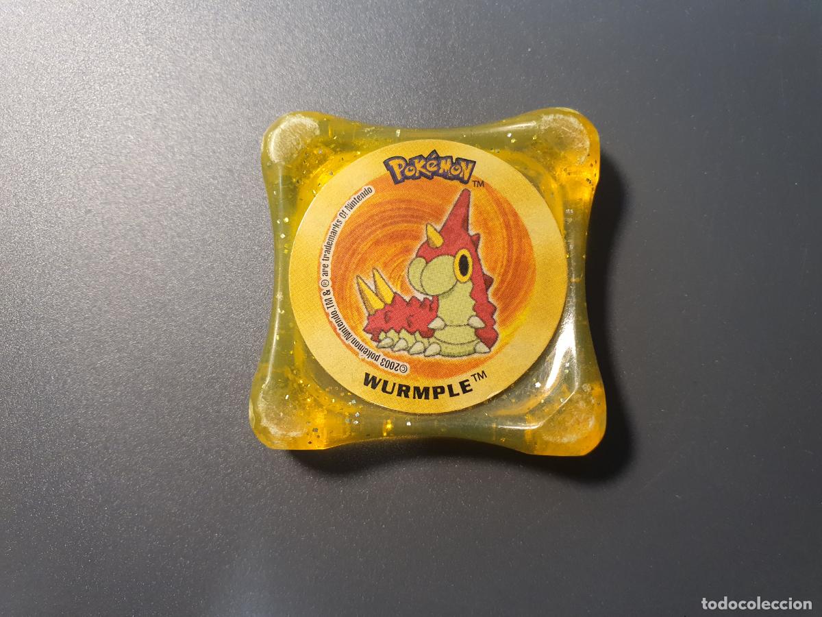 Juguetes antiguos y Juegos de colecci&oacute;n: TAZO POKEMON -- 2003 -- POKEMON WAPS -- N&ordm; WURMPLE