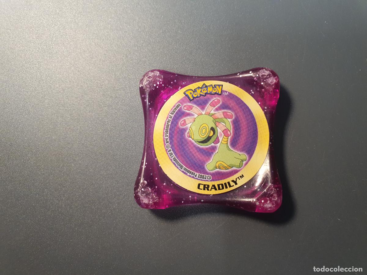 Juguetes antiguos y Juegos de colecci&oacute;n: TAZO POKEMON -- 2003 -- POKEMON WAPS -- N&ordm; CRADILY
