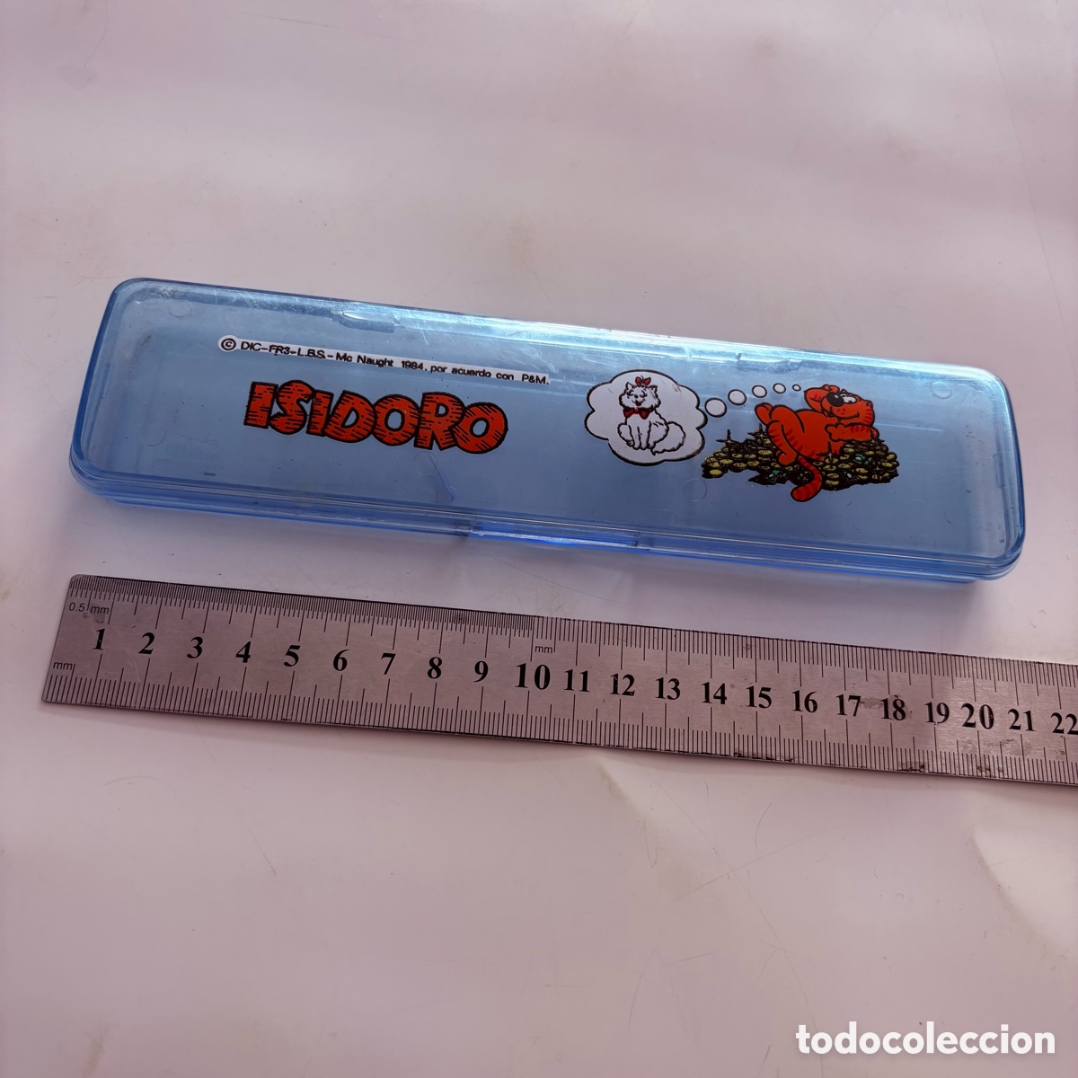 Juguetes antiguos y Juegos de colecci&oacute;n: ESTUCHE DE COLEGIO DE 1984 ISIDORO SAFTA MADE IN SPAIN