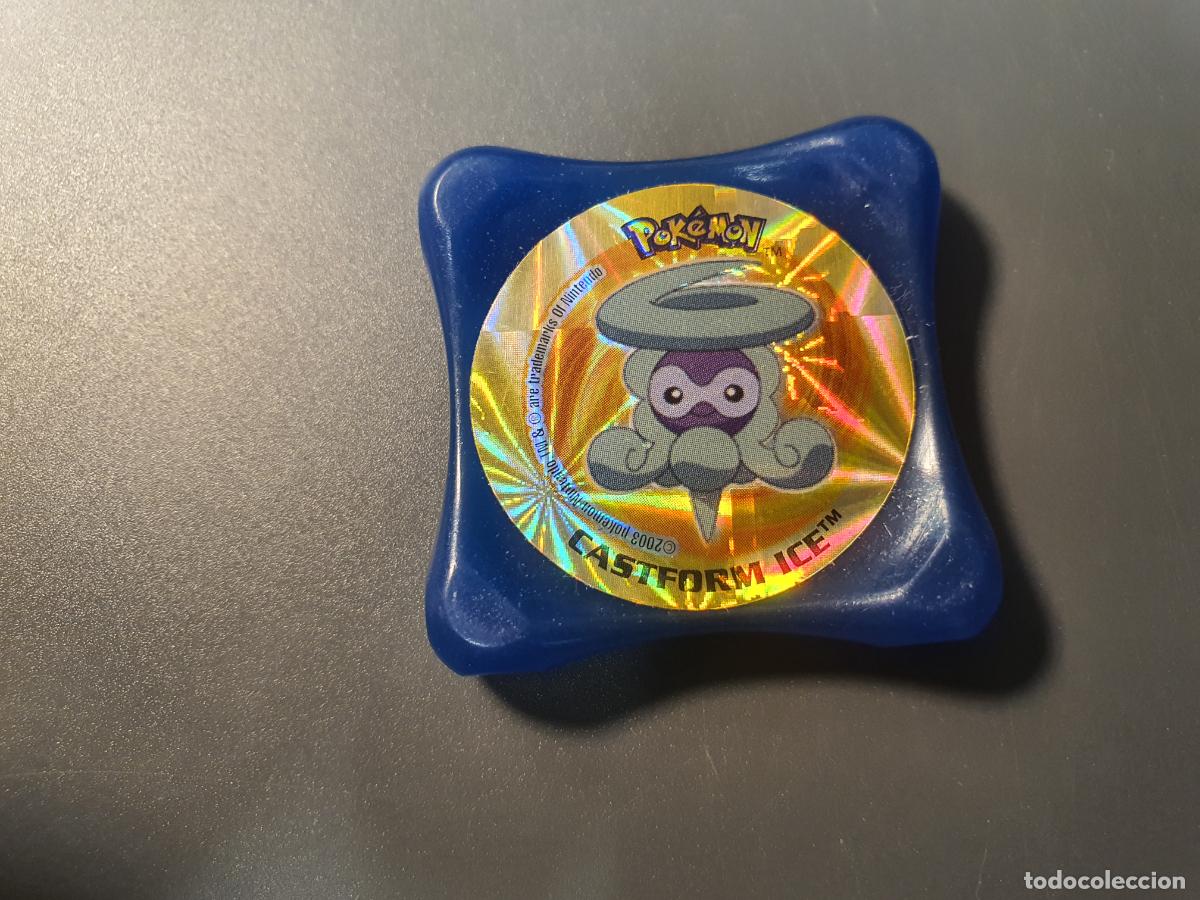 Juguetes antiguos y juegos de colecci&oacute;n: TAZO POKEMON -- 2003 -- POKEMON LASER WAPS -- N&ordm; CASTFORM ICE