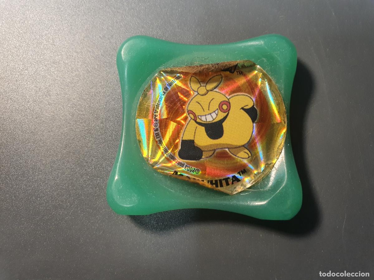 Jouets Anciens et Jeux de collection: TAZO POKEMON -- 2003 -- POKEMON LASER WAPS -- N&ordm; MAKUHITA
