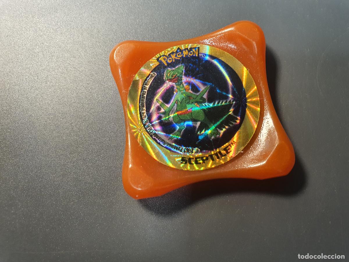 Jouets Anciens et Jeux de collection: TAZO POKEMON -- 2003 -- POKEMON LASER WAPS -- N&ordm; SCEPTILE
