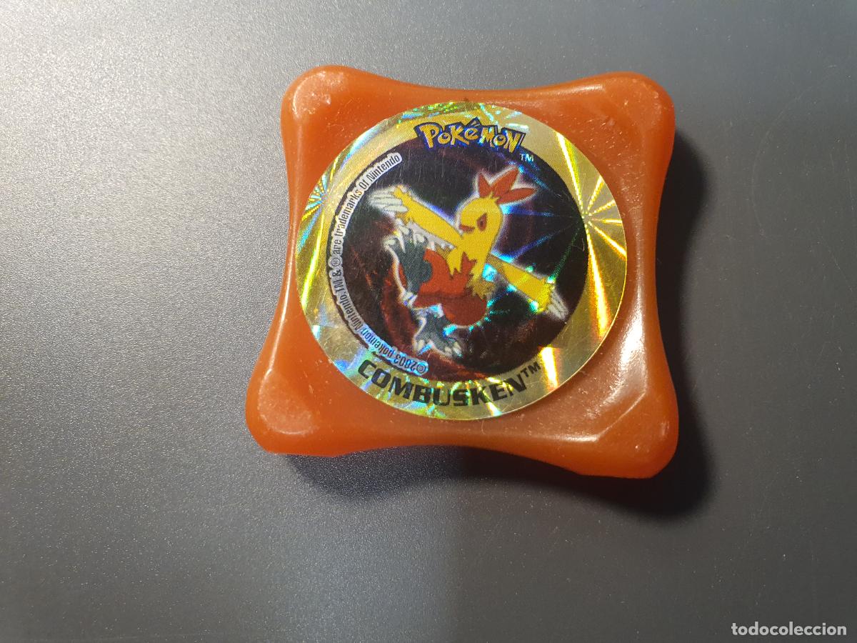 Jouets Anciens et Jeux de collection: TAZO POKEMON -- 2003 -- POKEMON LASER WAPS -- N&ordm; COMBUSKEN