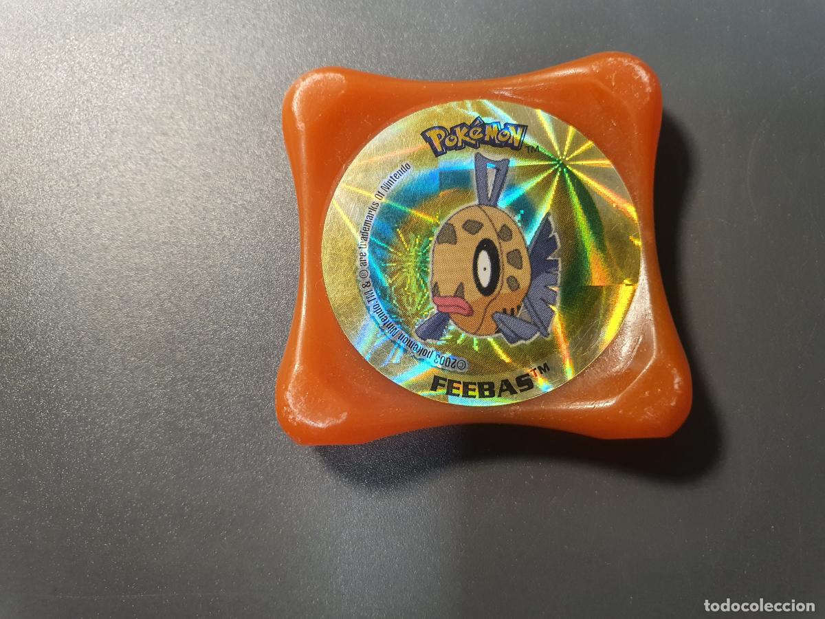 Juguetes antiguos y Juegos de colecci&oacute;n: TAZO POKEMON -- 2003 -- POKEMON LASER WAPS -- N&ordm; FEEBAS
