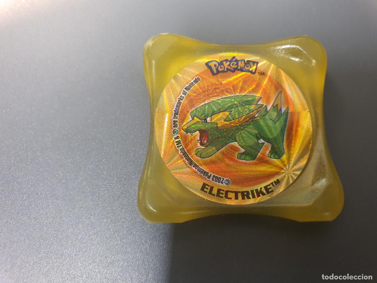 Juguetes antiguos y Juegos de colecci&oacute;n: TAZO POKEMON -- 2003 -- POKEMON LASER WAPS -- N&ordm; ELECTRIKE