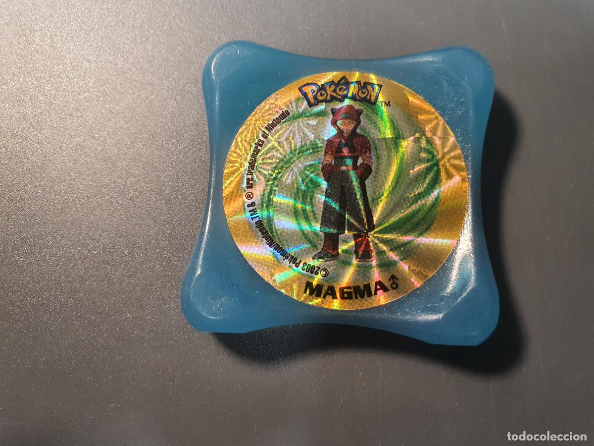 Juguetes antiguos y Juegos de colecci&oacute;n: TAZO POKEMON -- 2003 -- POKEMON LASER WAPS -- N&ordm; MAGMA