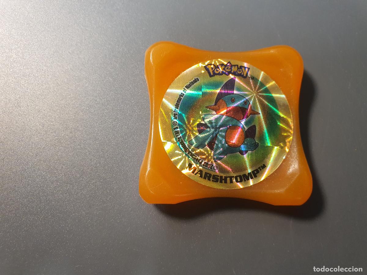 Juguetes antiguos y Juegos de colecci&oacute;n: TAZO POKEMON -- 2003 -- POKEMON LASER WAPS -- N&ordm; MARSHTOMP