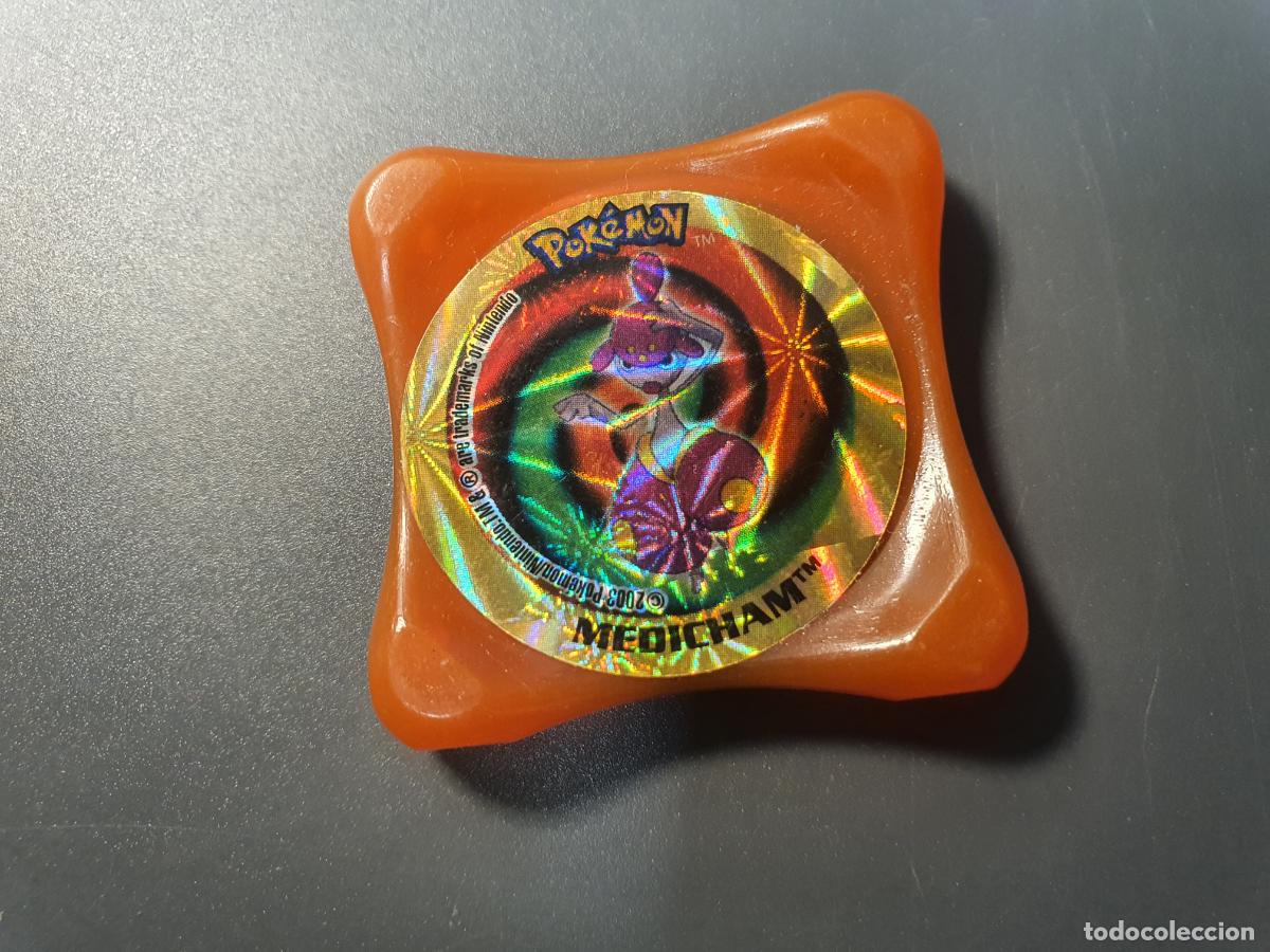 Jouets Anciens et Jeux de collection: TAZO POKEMON -- 2003 -- POKEMON LASER WAPS -- N&ordm; MEDICHAM