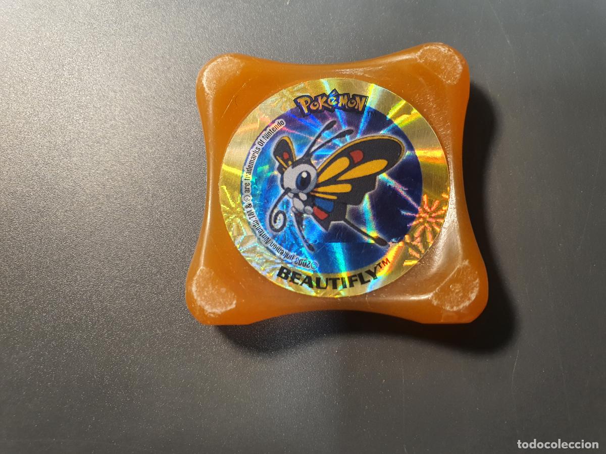 Jouets Anciens et Jeux de collection: TAZO POKEMON -- 2003 -- POKEMON LASER WAPS -- N&ordm; BEAUTIFLY