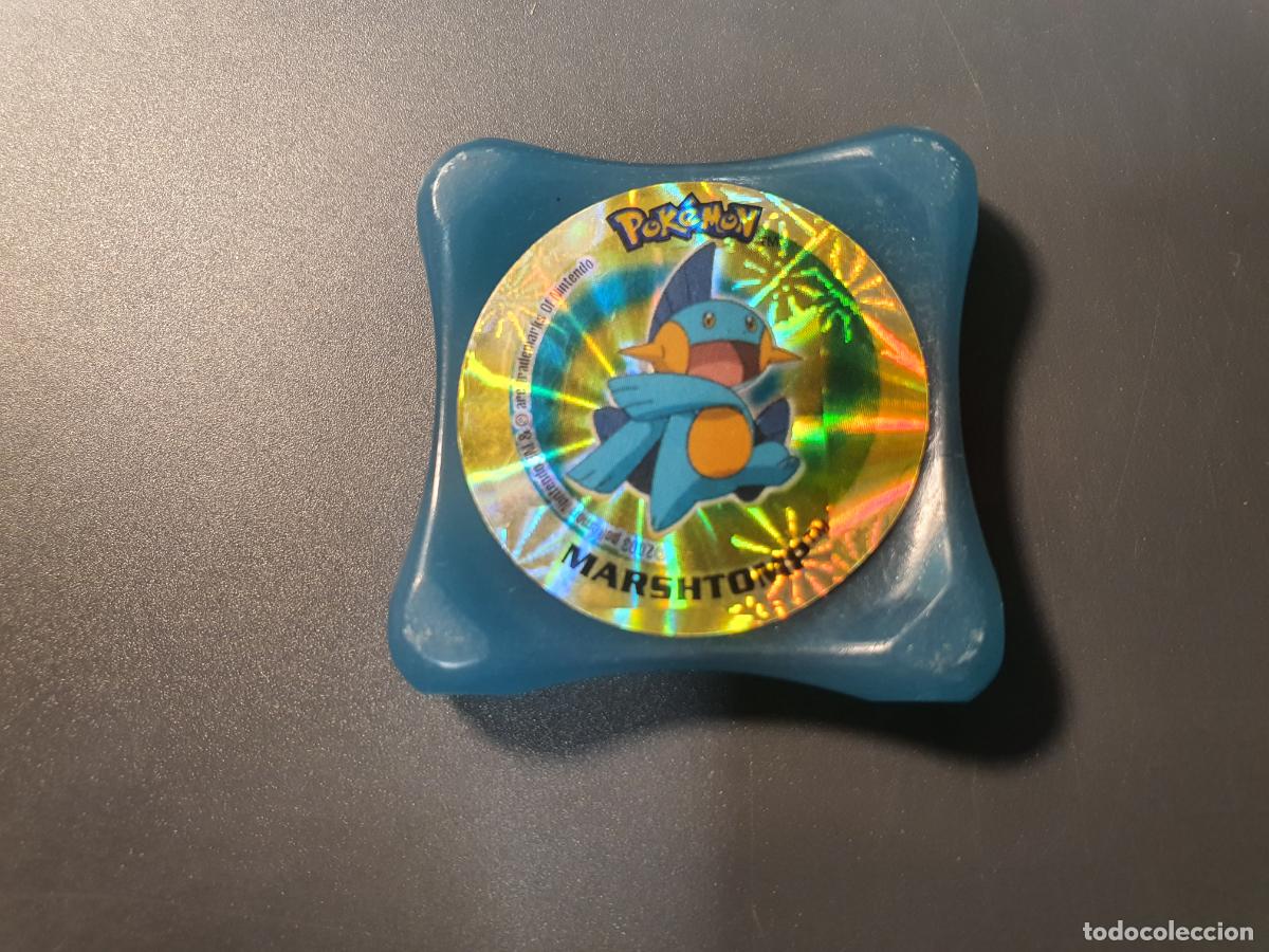 Jouets Anciens et Jeux de collection: TAZO POKEMON -- 2003 -- POKEMON LASER WAPS -- N&ordm; MARSHTOMP