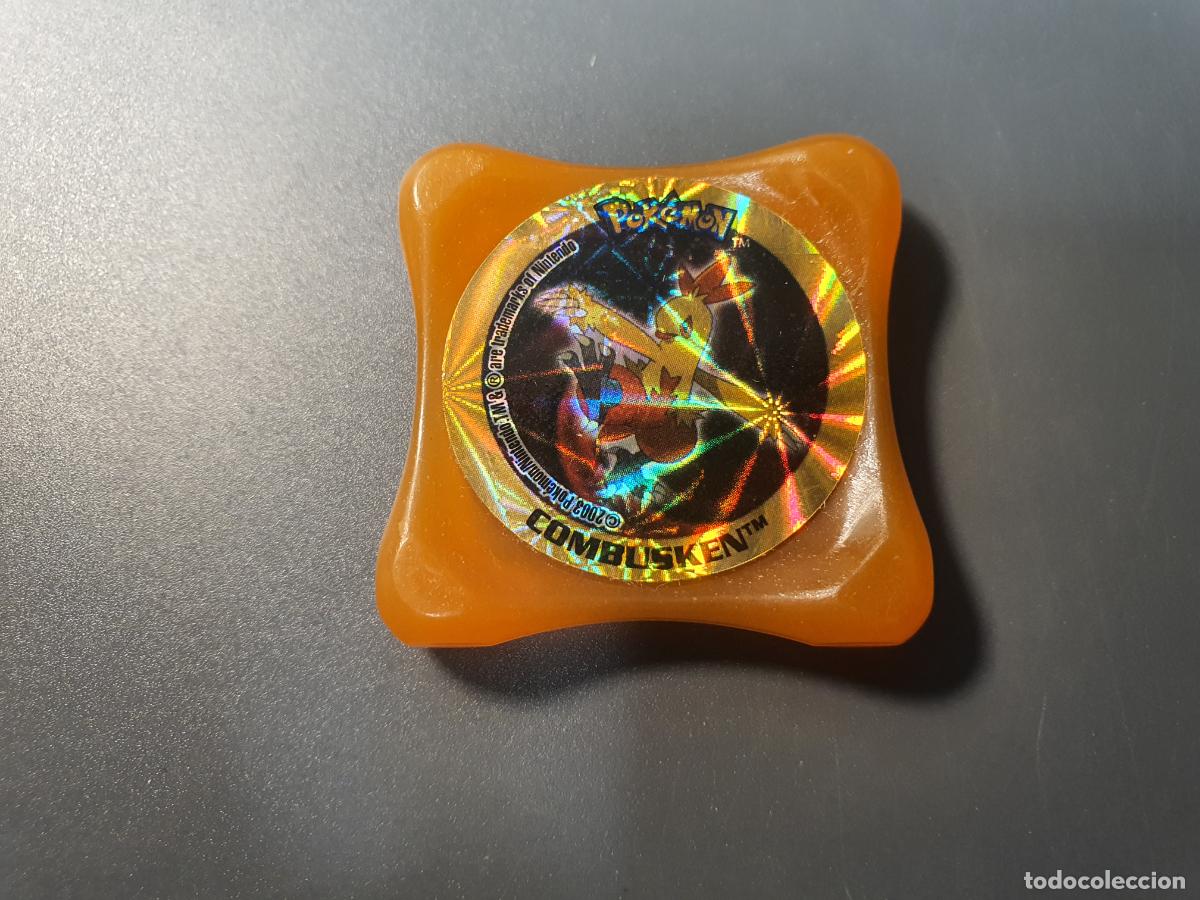 Jouets Anciens et Jeux de collection: TAZO POKEMON -- 2003 -- POKEMON LASER WAPS -- N&ordm; COMBUSKEN