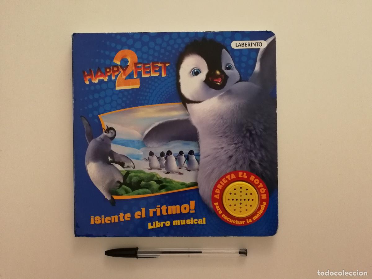 Juguetes antiguos y Juegos de colecci&oacute;n: LIBRO MUSICAL - HAPPY FEET 2 - LABERINTO