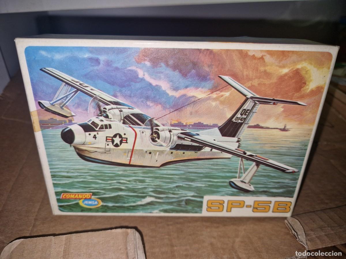 Juguetes antiguos y Juegos de colecci&oacute;n: AVION SP 5B de COMANDO JEMSA - HIDROAVION
