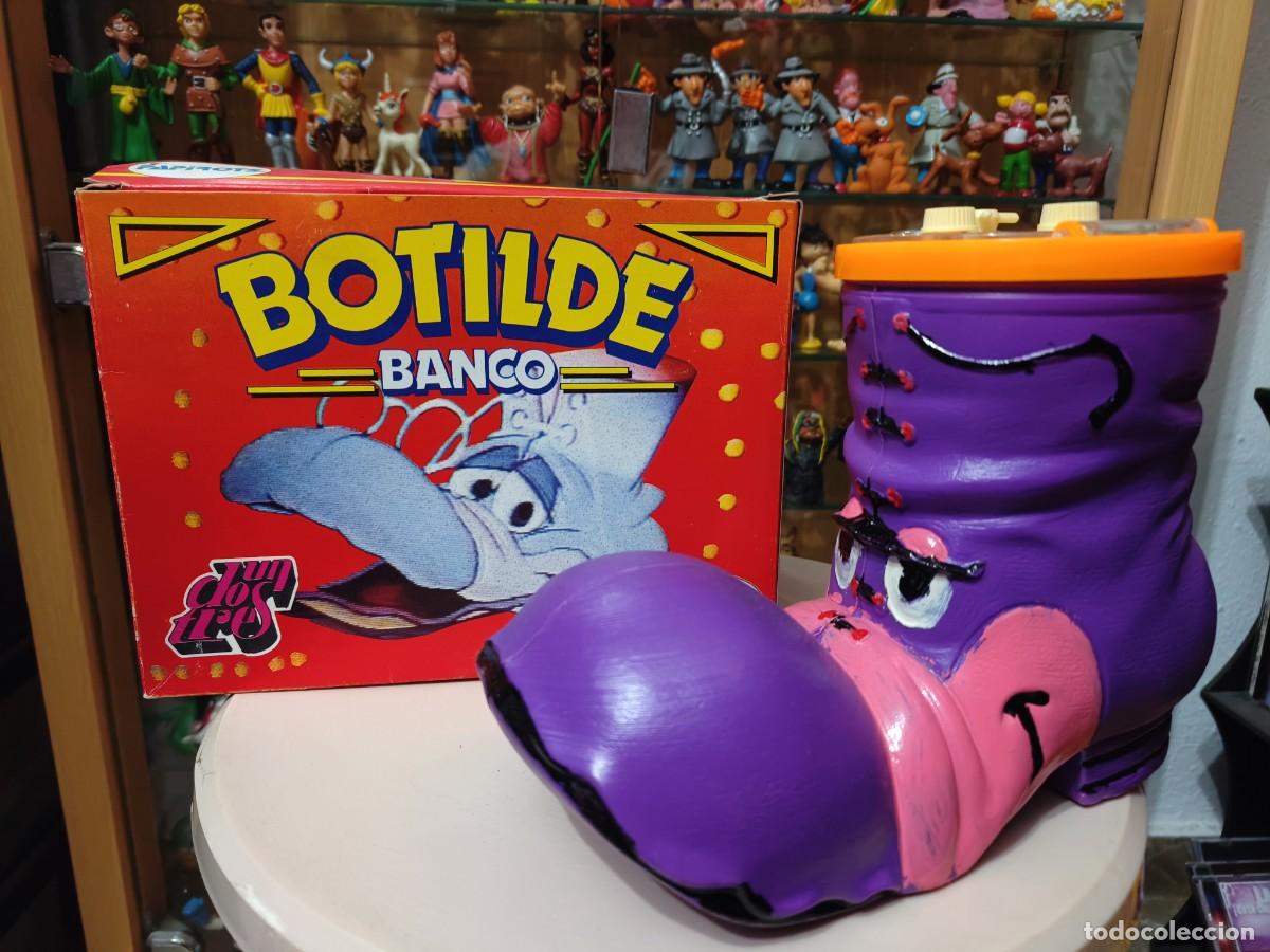 Juguetes antiguos y Juegos de colecci&oacute;n: Ocasion ! Antigua Hucha Botilde Banco Papirots a&ntilde;os 80 nueva a estrenar en su caja UN DOS TRES
