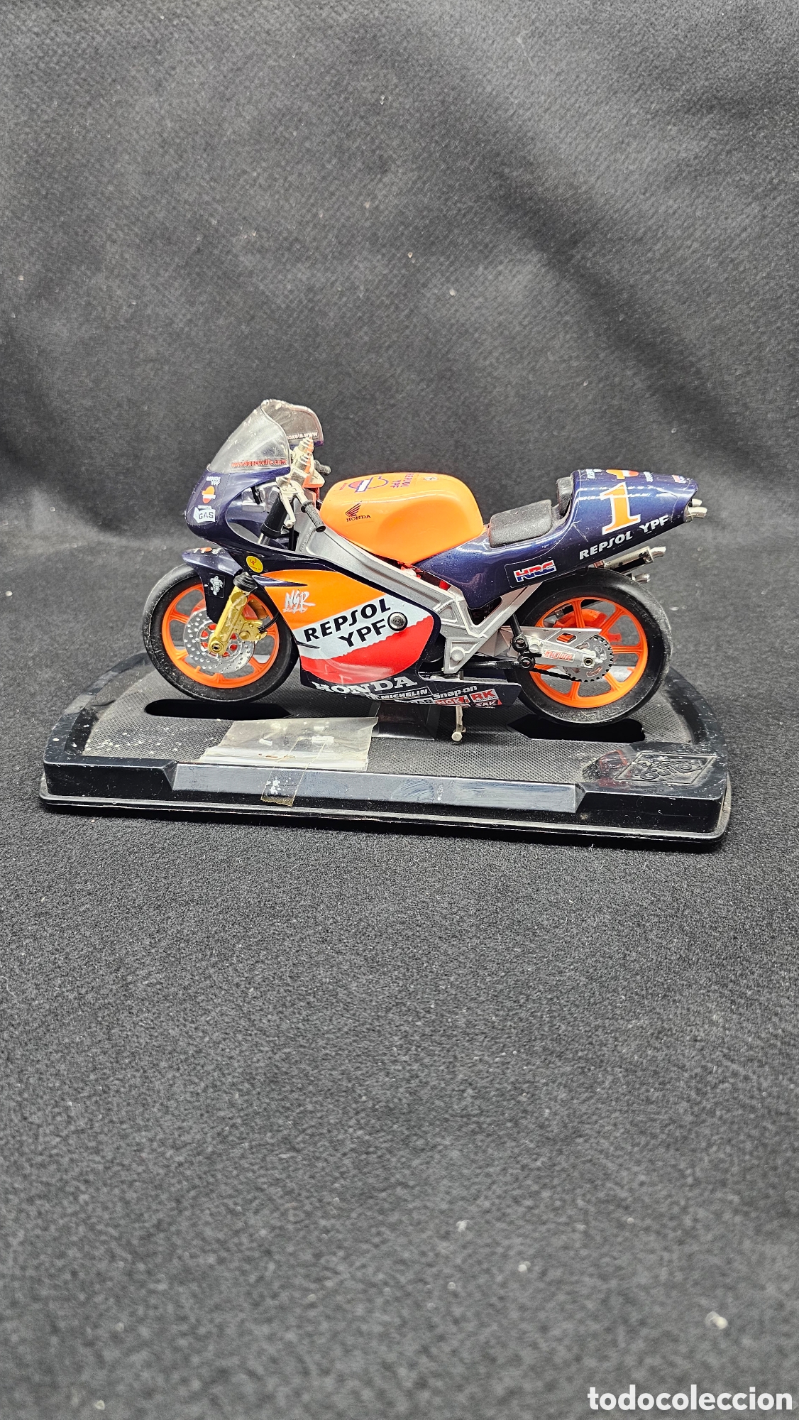 Juguetes antiguos y Juegos de colecci&oacute;n: Moto de colecci&oacute;n Guiloy