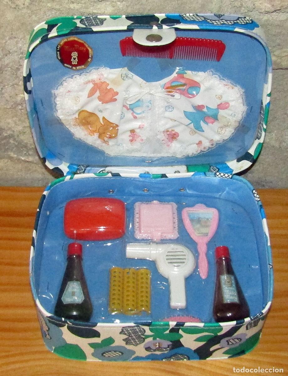 Juguetes antiguos y Juegos de colecci&oacute;n: ANTIGUO MALET&Iacute;N DE PELUQUER&Iacute;A DE MISS MARY - NUEVO A ESTRENAR - A&Ntilde;OS 70