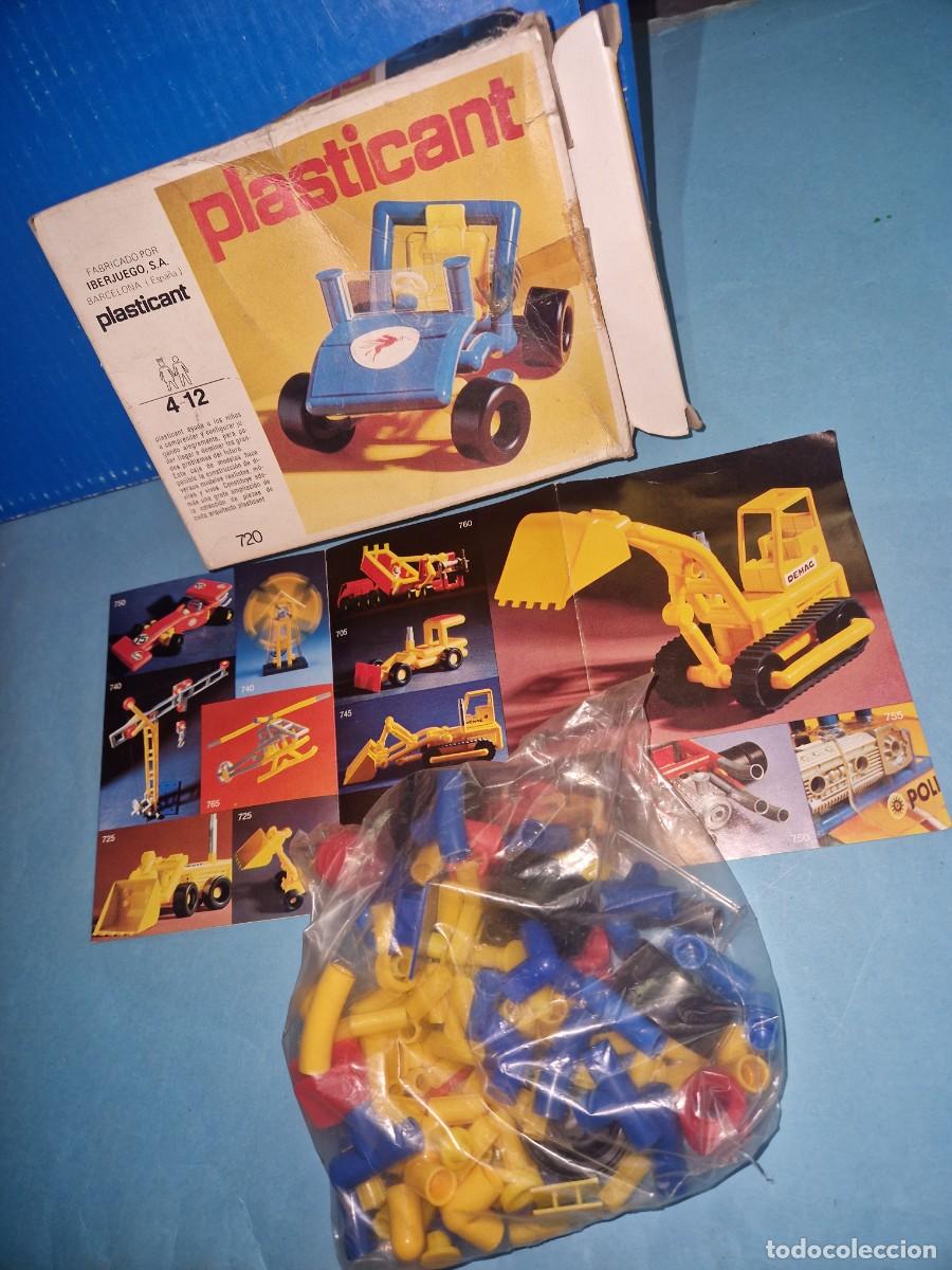 Juguetes antiguos y Juegos de colecci&oacute;n: PLASTICANT , COCHE, ANTIGUO JUEGO DE CONSTRUCCION