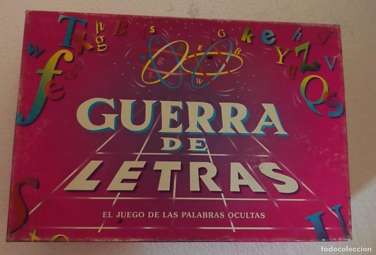 Juguetes antiguos y Juegos de colecci&oacute;n: &rdquo;Guerra de Letras: El juego de las palabras ocultas&rdquo;. MB Juegos . 1994