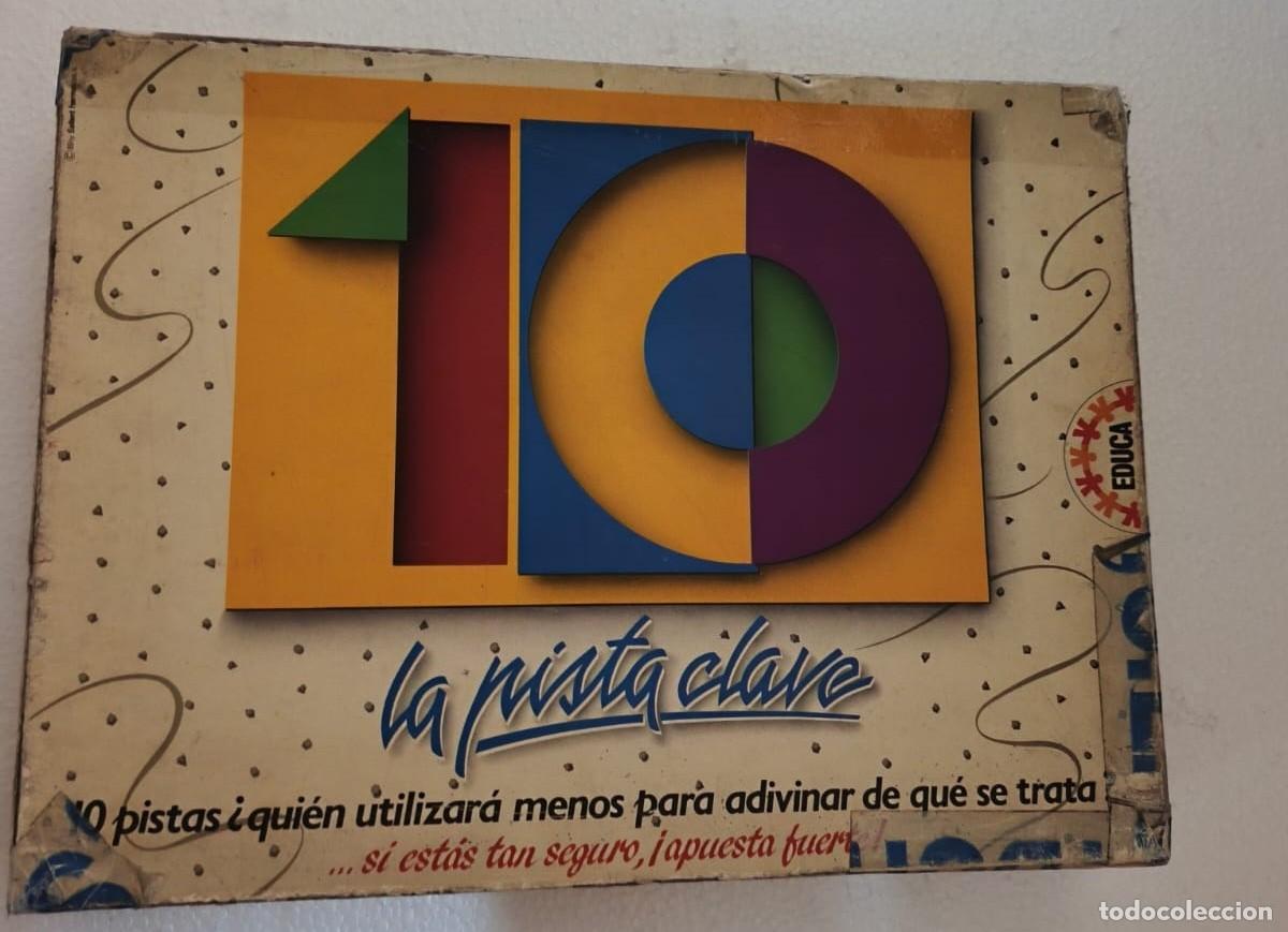 Juguetes antiguos y Juegos de colecci&oacute;n: &rdquo;10. La Pista Clave&rdquo;. 1989