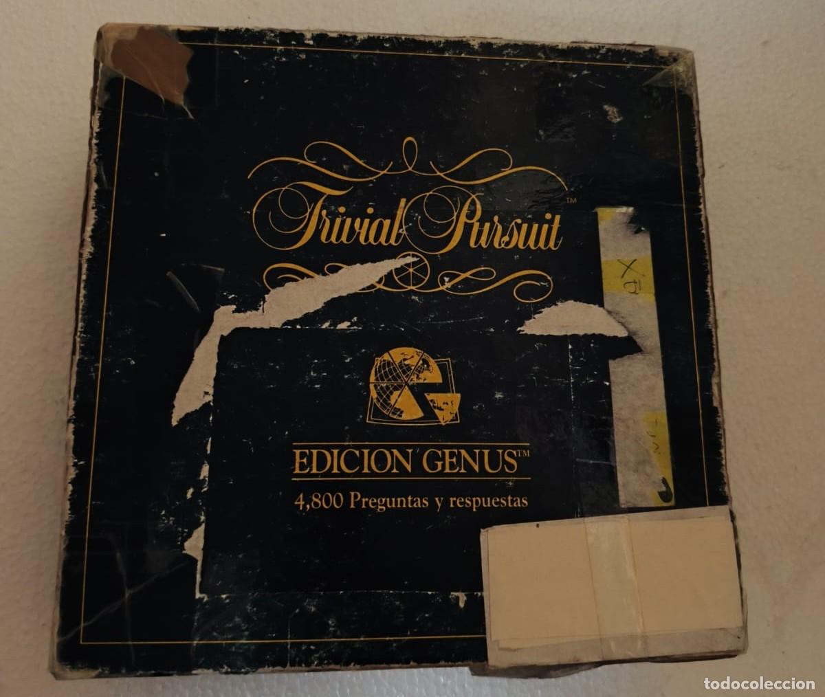 Juguetes antiguos y Juegos de colecci&oacute;n: Juego de mesa cl&aacute;sico Trivial Pursuit Edici&oacute;n Genus. 1990