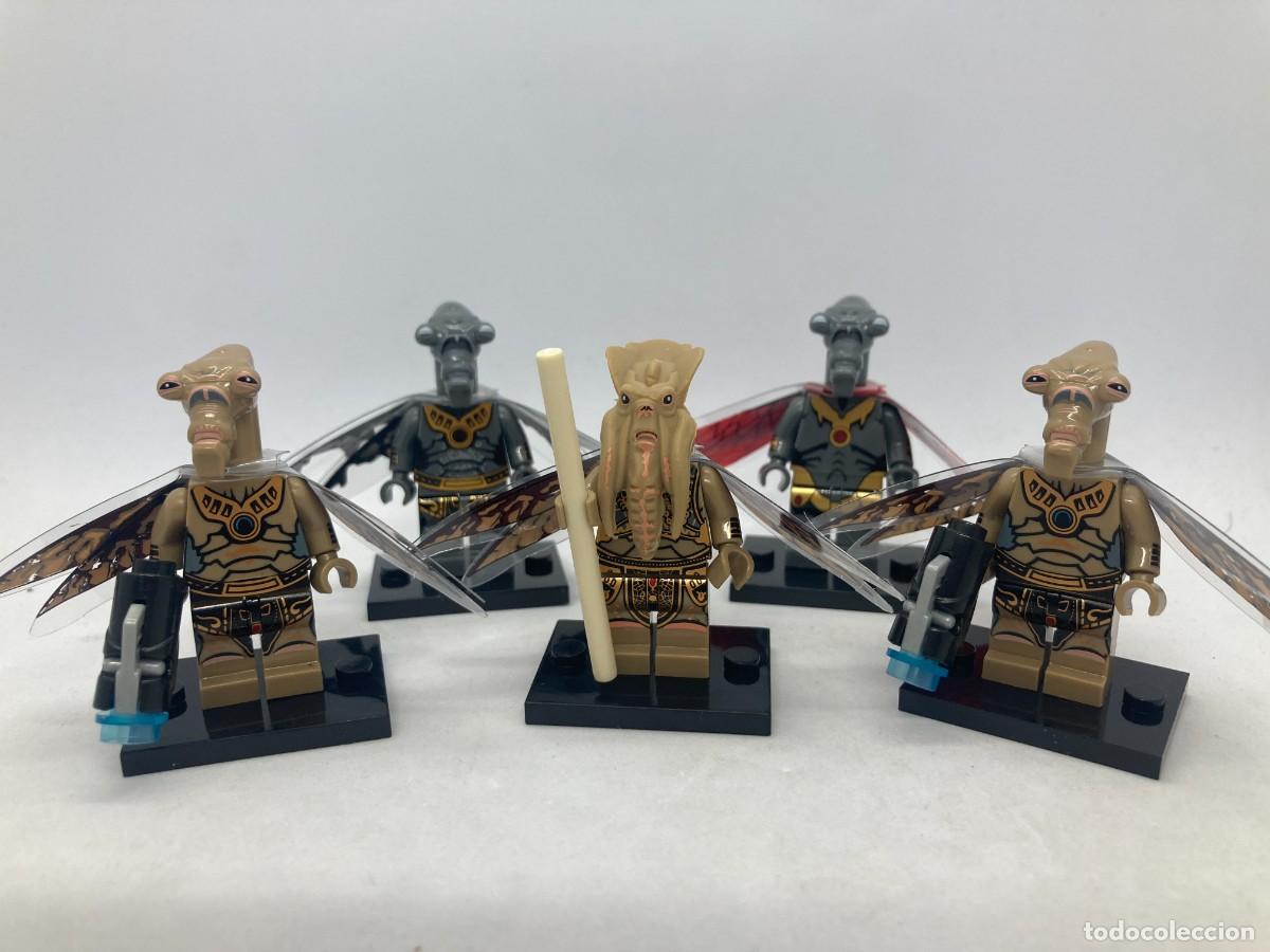 Juguetes antiguos y Juegos de colecci&oacute;n: Minifiguras Star Wars Geonosianos