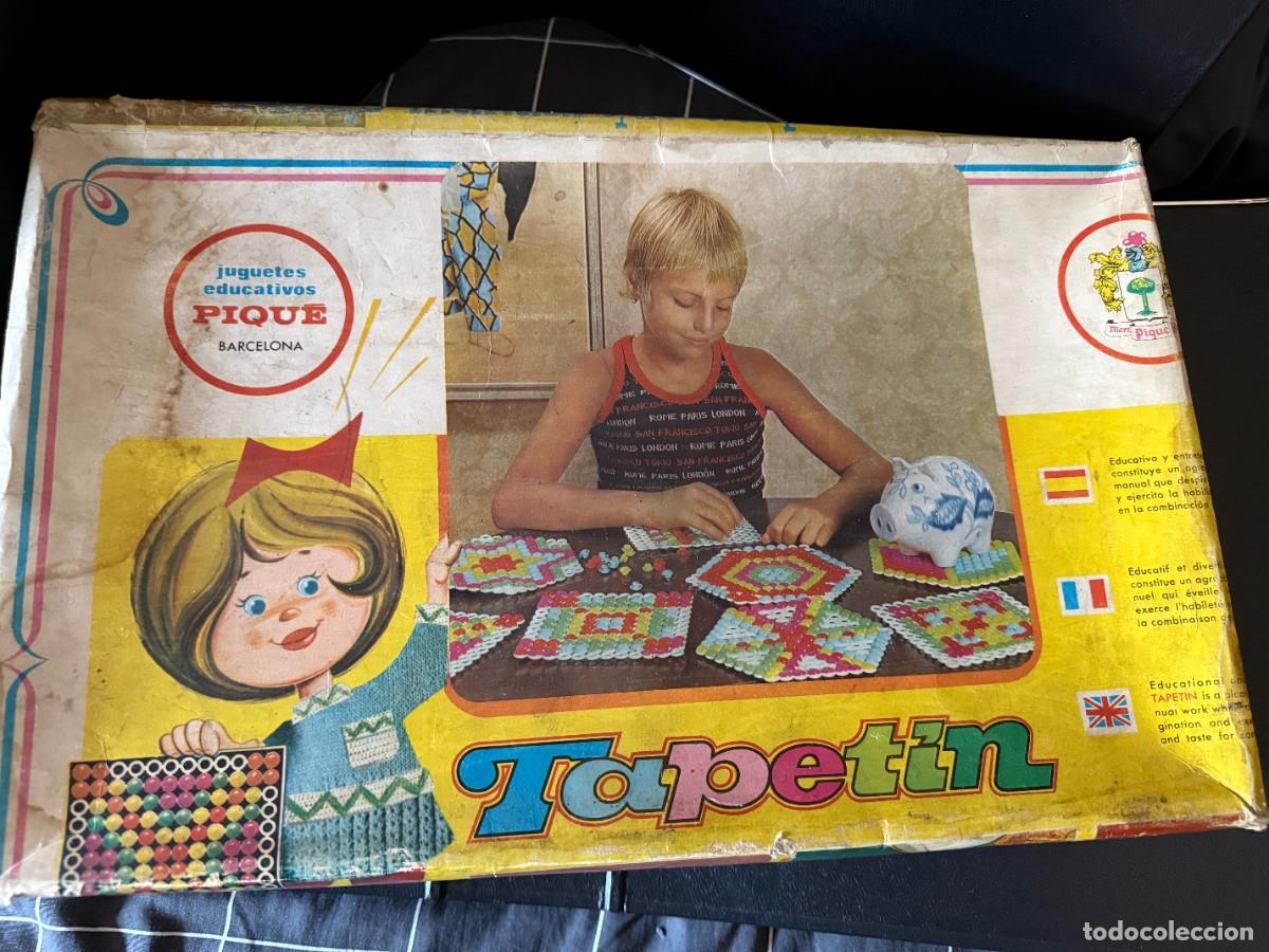Juguetes antiguos y Juegos de colecci&oacute;n: Juego vintage Tapetin &ndash; Juguetes Educativos Piqu&eacute; Barcelona &ndash; a&ntilde;os 70/80