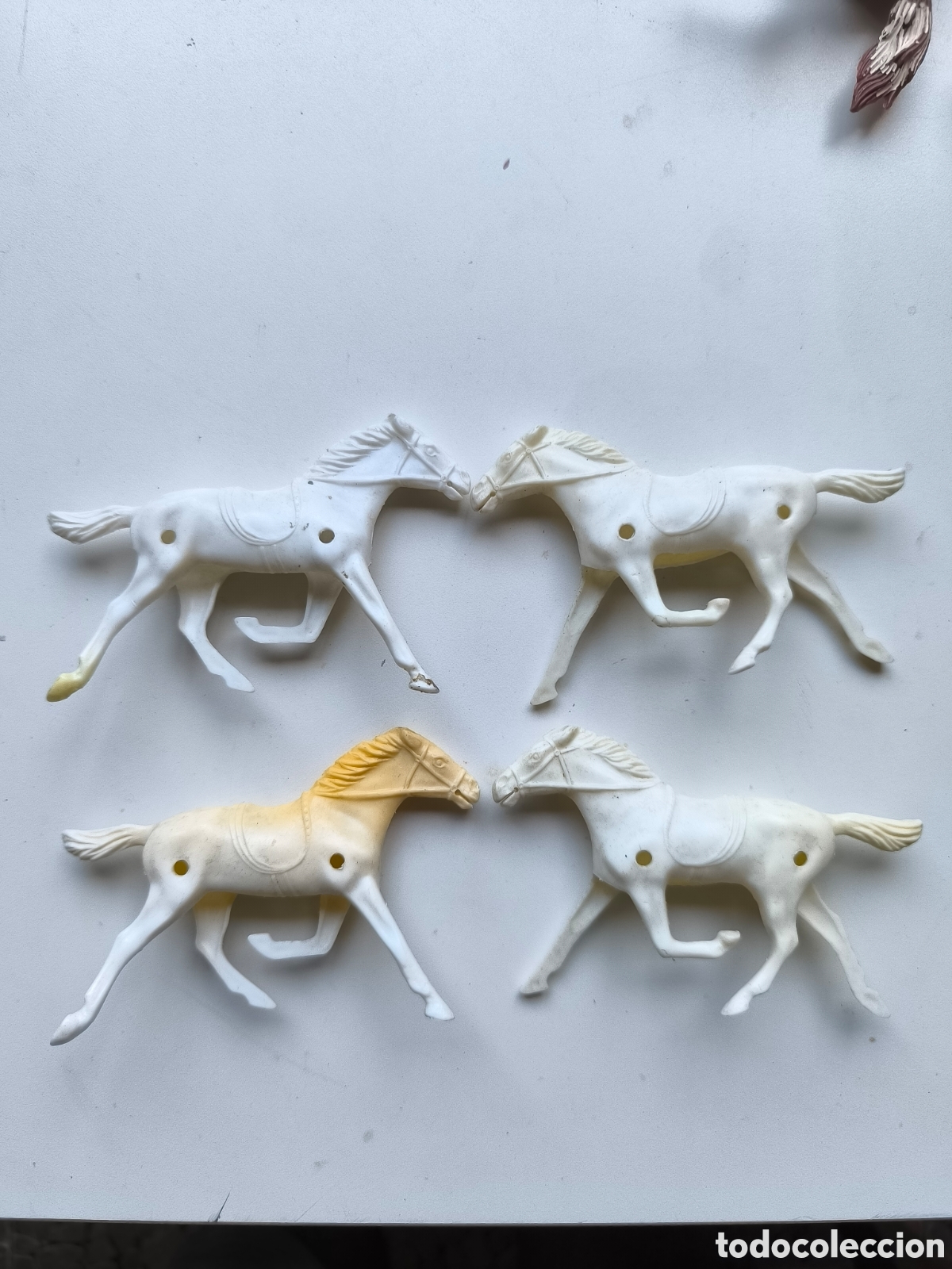 Juguetes antiguos y Juegos de colecci&oacute;n: Caballos antiguos carroza jecsan pech ect