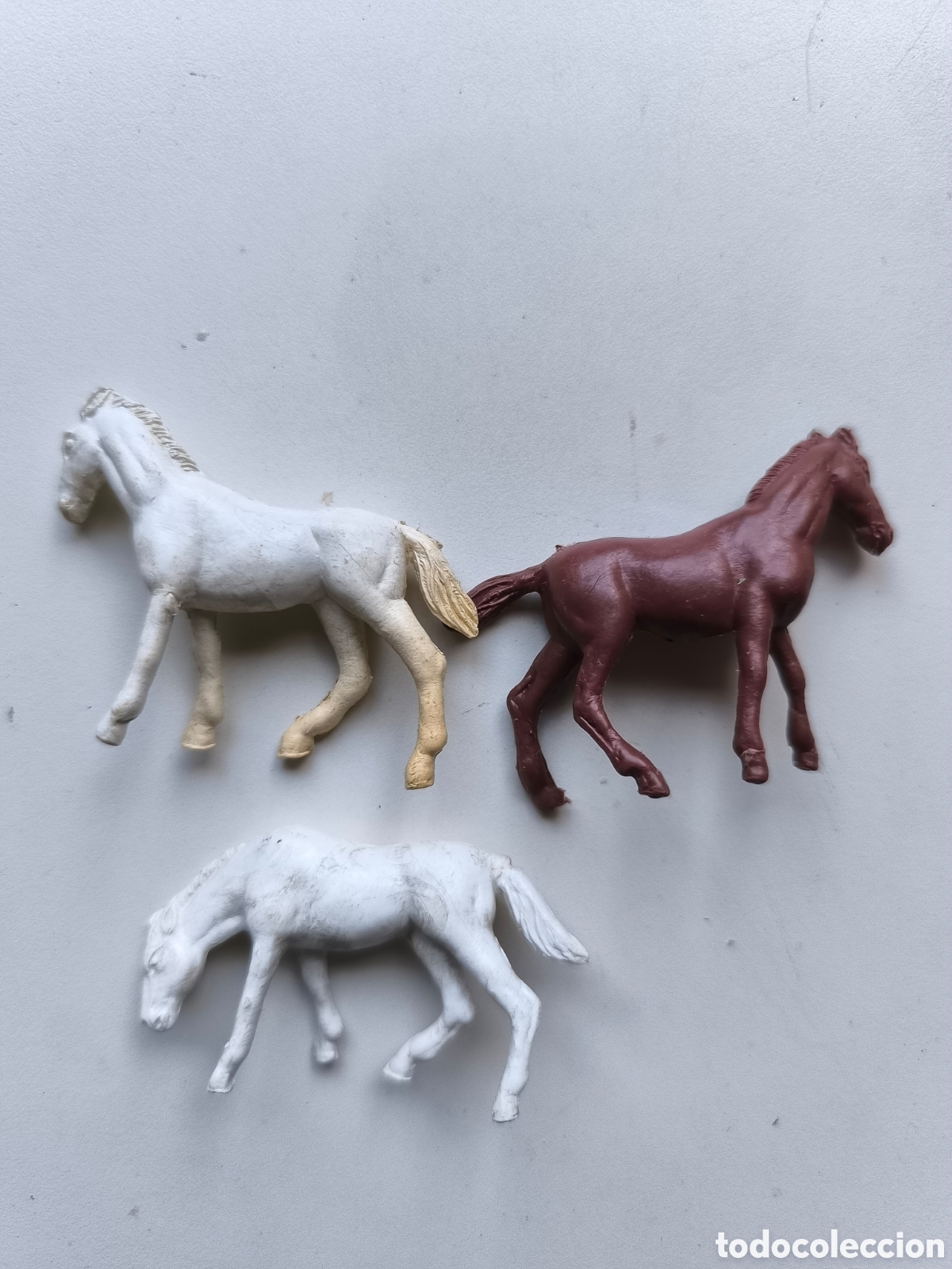 Juguetes antiguos y Juegos de colecci&oacute;n: Caballos antiguos reamsa pech ect