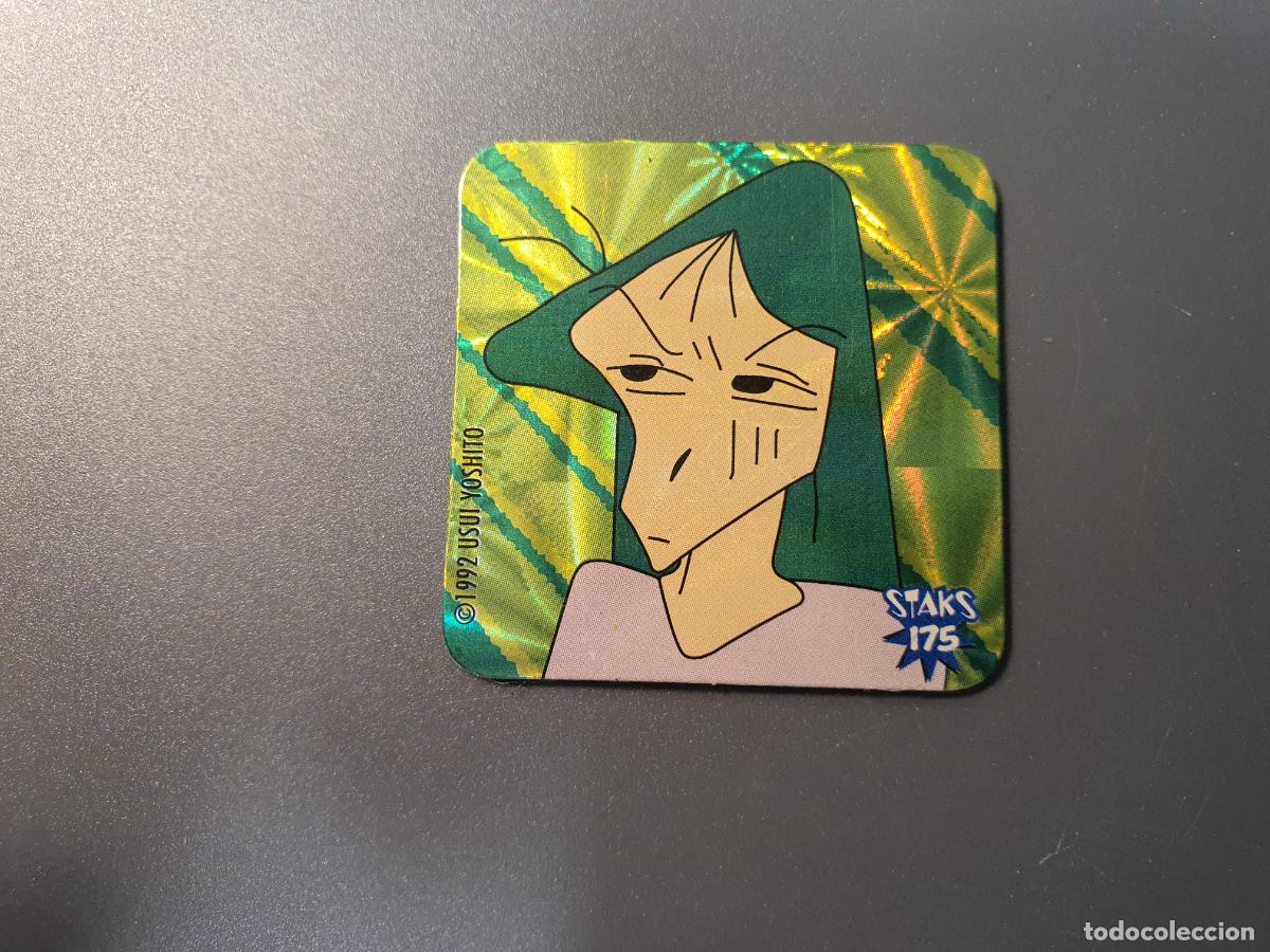 Juguetes antiguos y Juegos de colecci&oacute;n: TAZO STAKS CROMO SHINCHAN -- 1992 -- PANINI -- N&ordm; 175