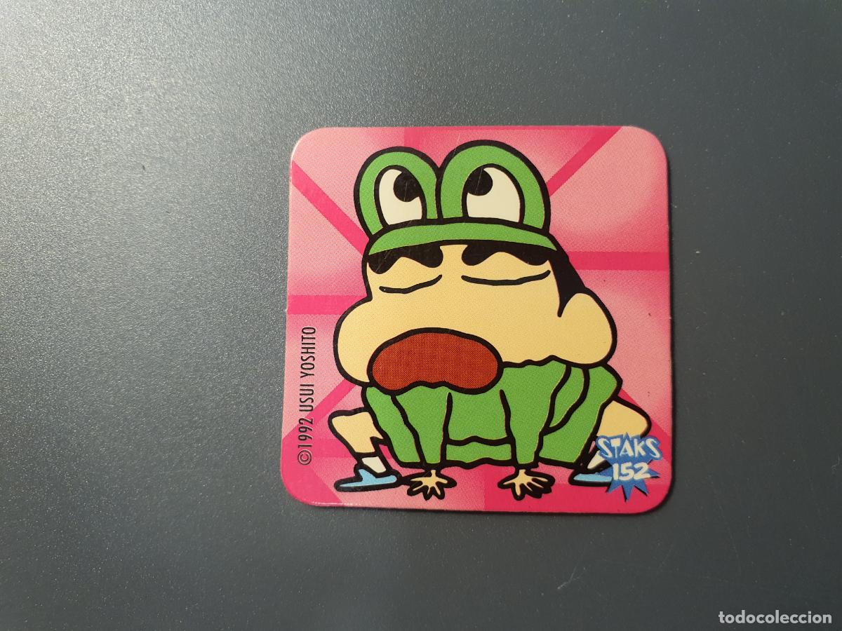 Juguetes antiguos y Juegos de colecci&oacute;n: TAZO STAKS CROMO SHINCHAN -- 1992 -- PANINI -- N&ordm; 152