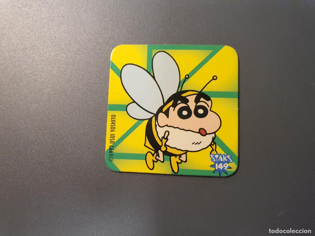 Juguetes antiguos y Juegos de colecci&oacute;n: TAZO STAKS CROMO SHINCHAN -- 1992 -- PANINI -- N&ordm; 149