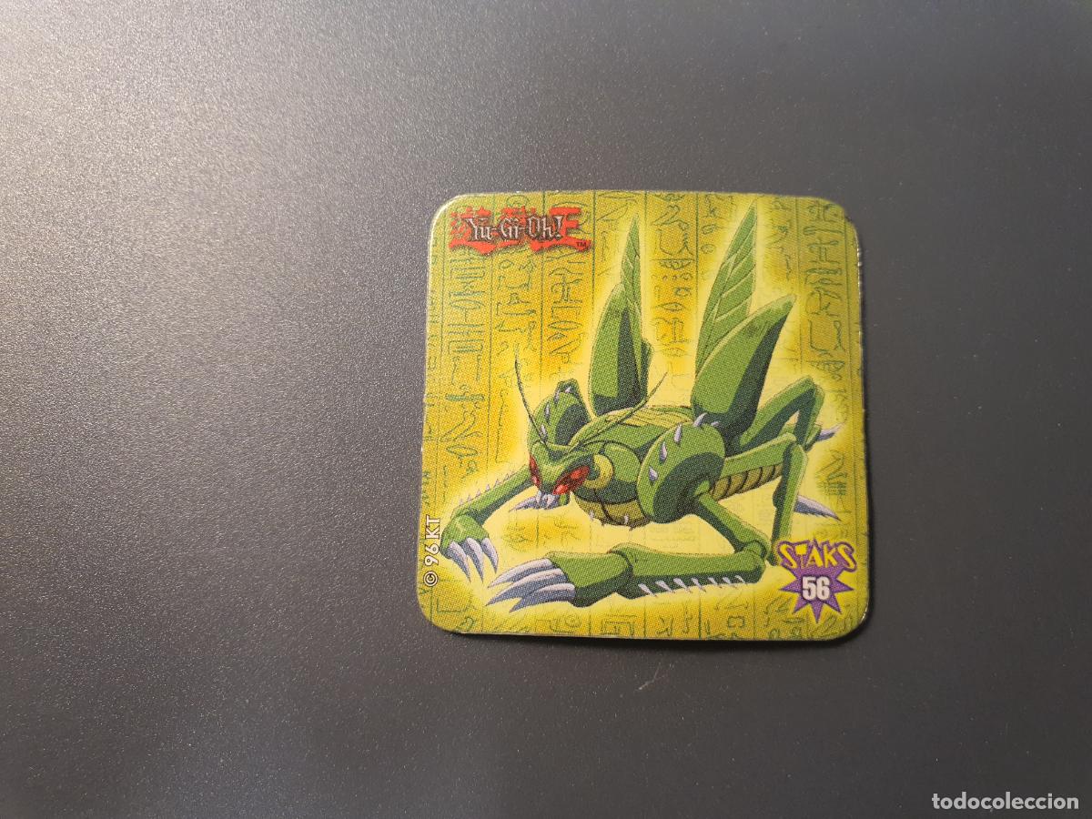 Juguetes antiguos y Juegos de colecci&oacute;n: STAKS YUGIOH YU GI OH IMAN TAZO CROMO - N&ordm; 56